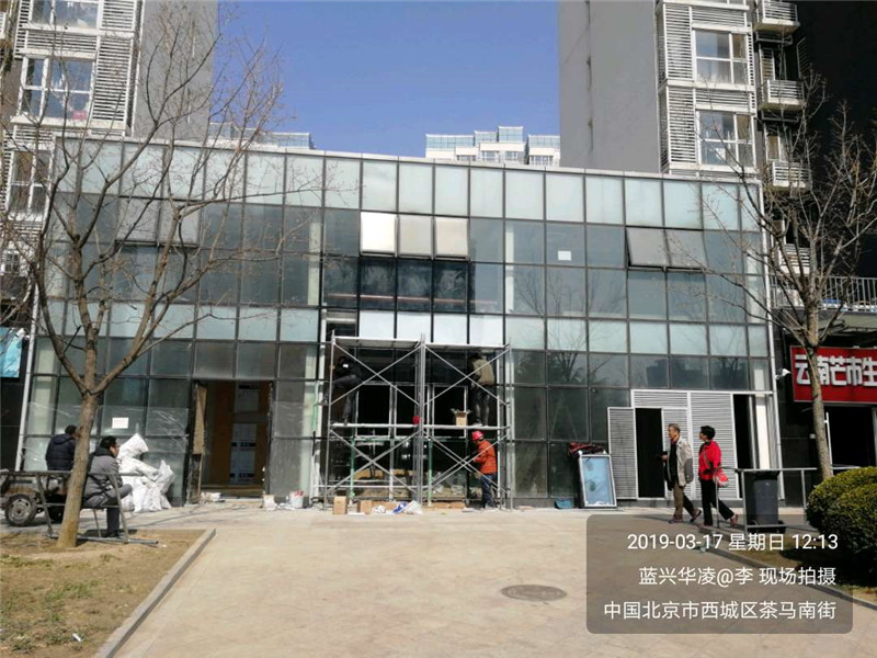 幕墙门头改造